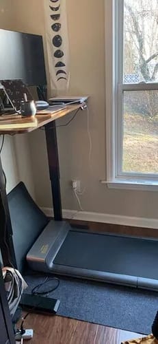 Customer photo review of Folding Walking Treadmill