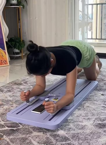 Customer photo review of Pilates Reformer Set