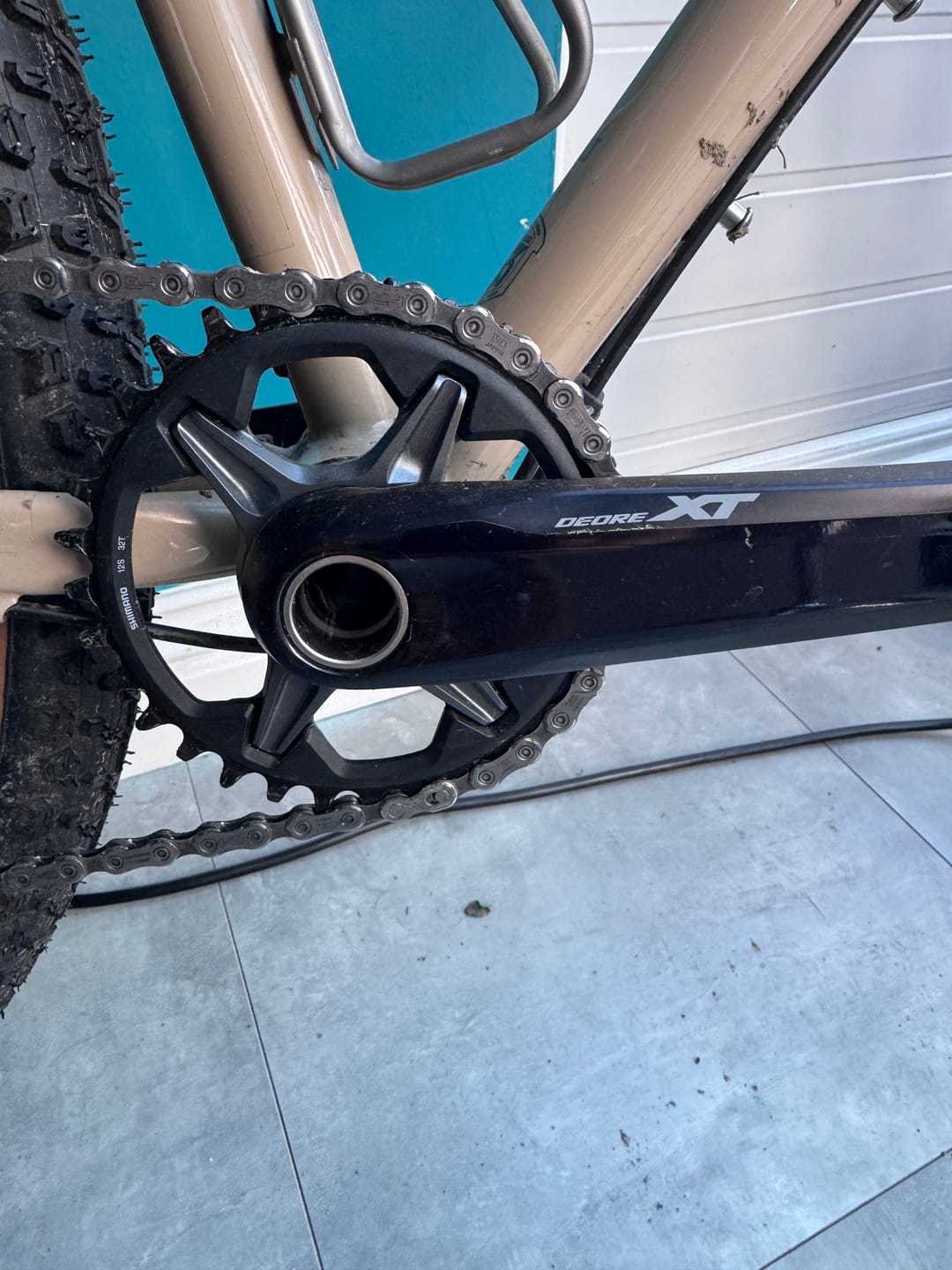 Customer photo review of Shimano XT FC-M8100 / M8120 12 Speed Crankset