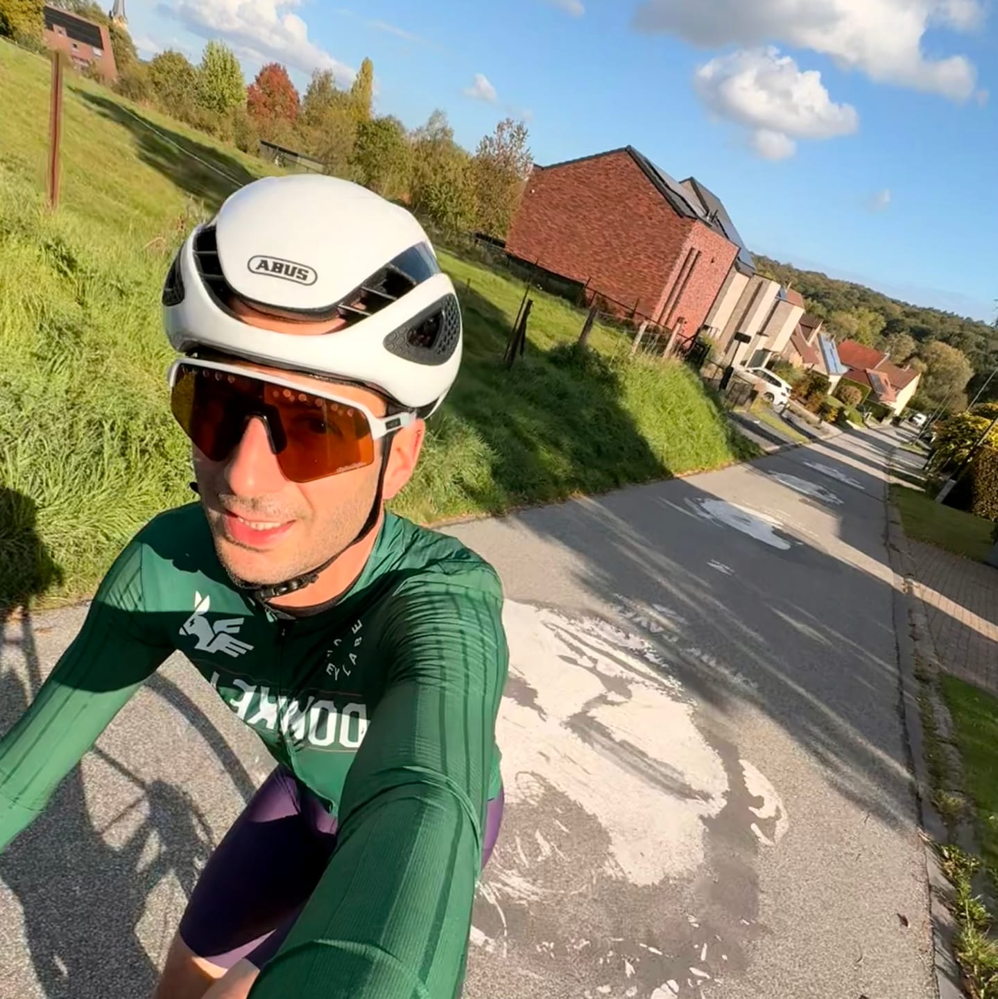 Customer photo review of Racehorse Pro Jersey LS - Men's - DLR Evergreen