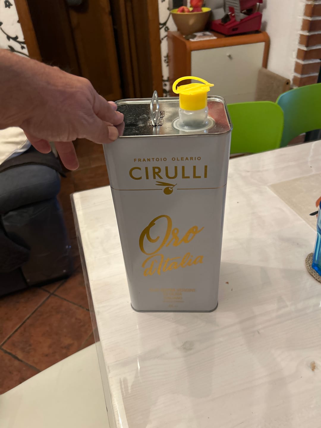 Customer photo review of 1 lattina di olio extravergine di oliva • 5 Litri
