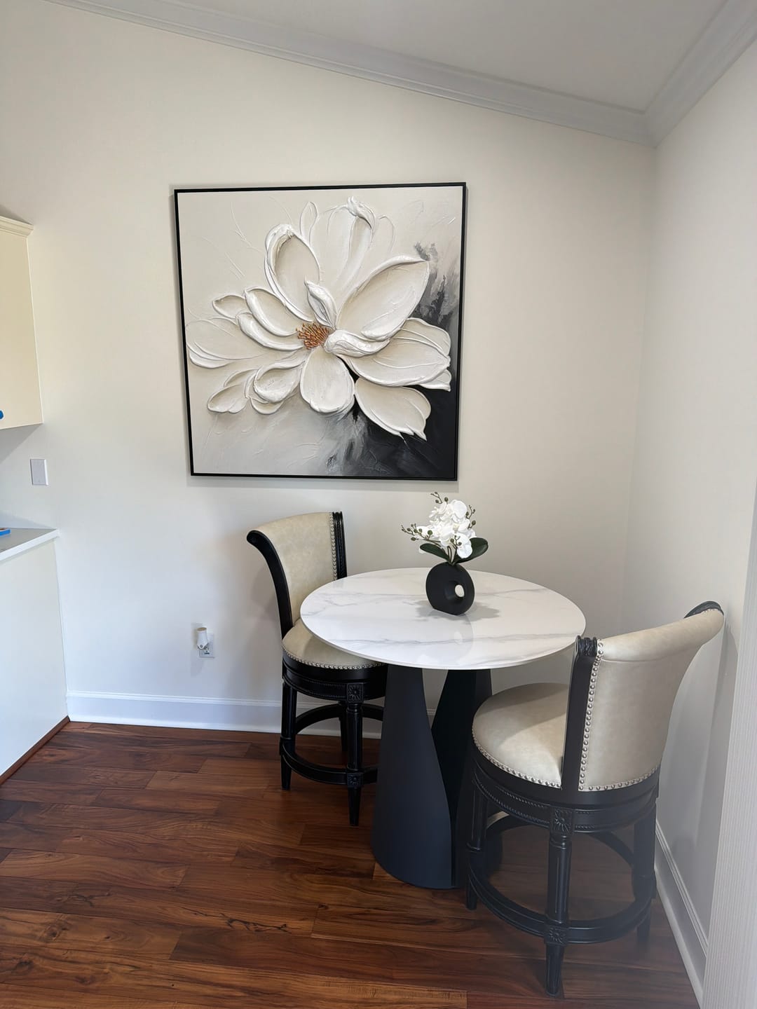 Customer photo review of Flower & Tree Abstract Textured Wall Art #ML059