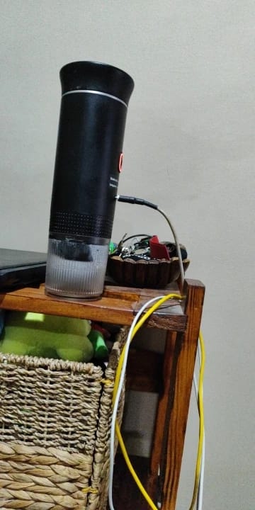 Customer photo review of Cafetera Portátil 3 en 1 | Brenela TM