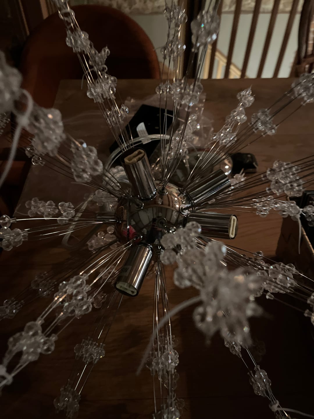 Customer photo review of 20-Light Oversized Large Luxury Sputnik Firework Chandelier