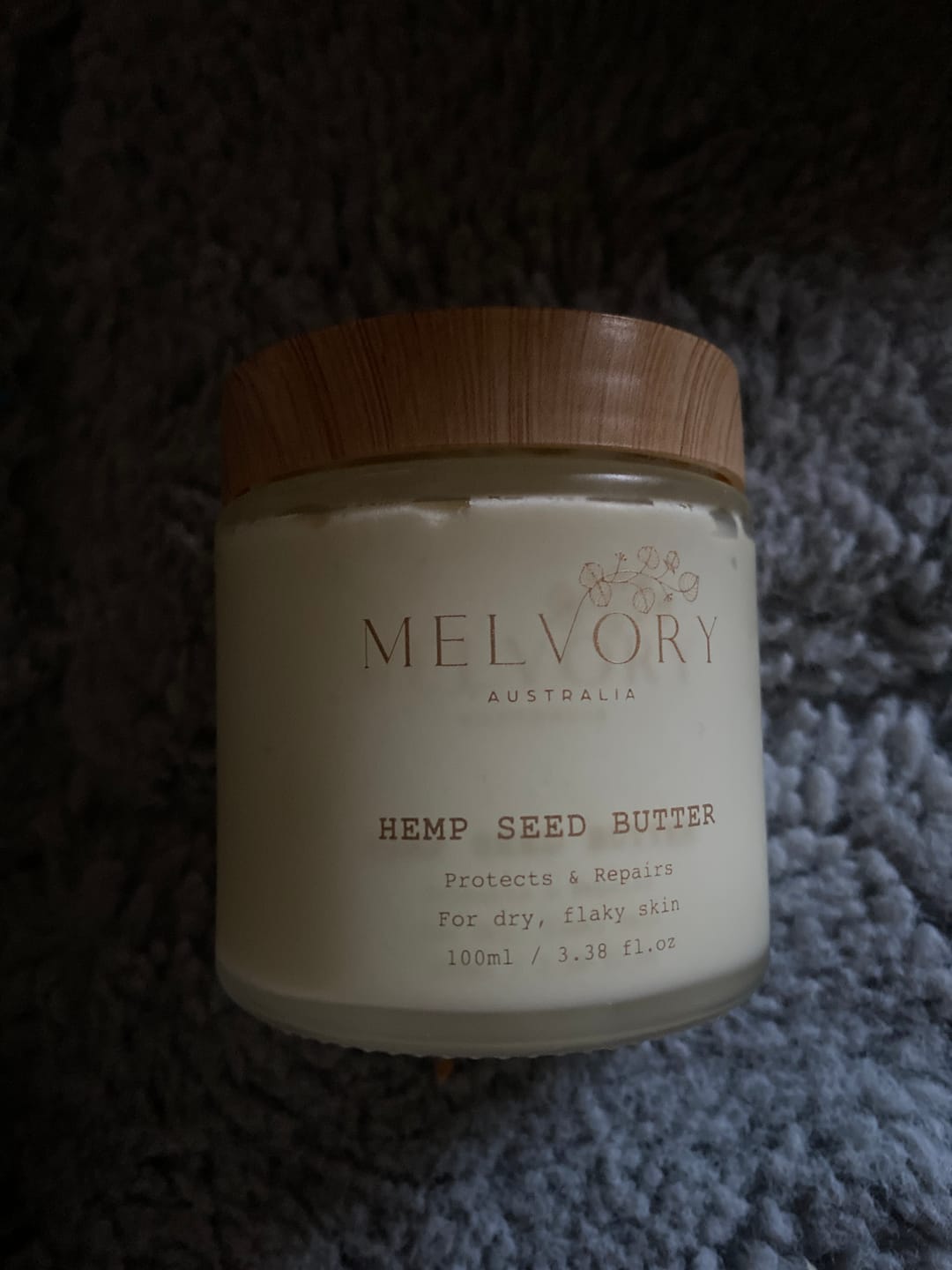 Customer photo review of Hemp Seed Rescue Butter