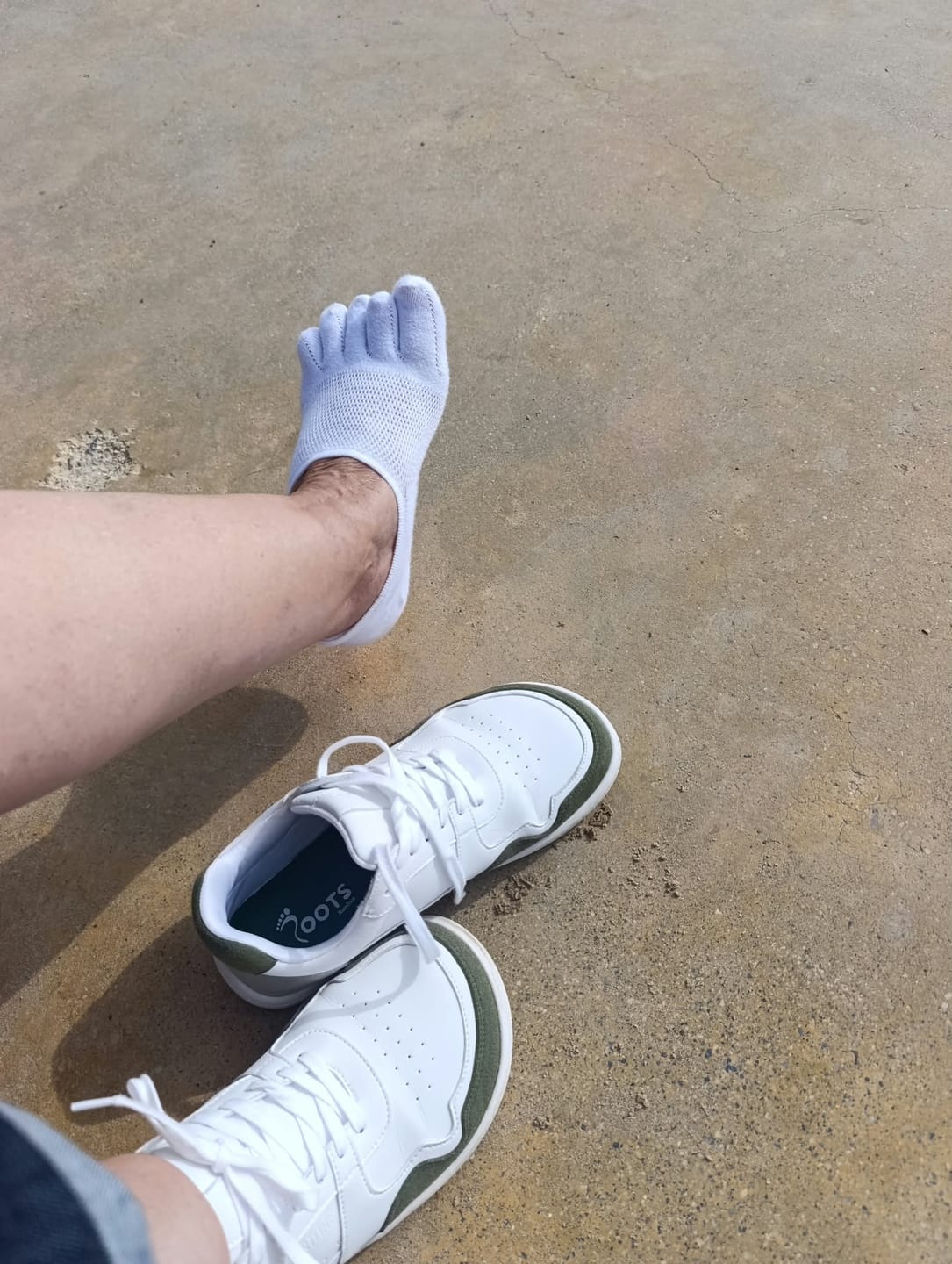 Customer photo review of Calcetines 5dedos- Tobilleros