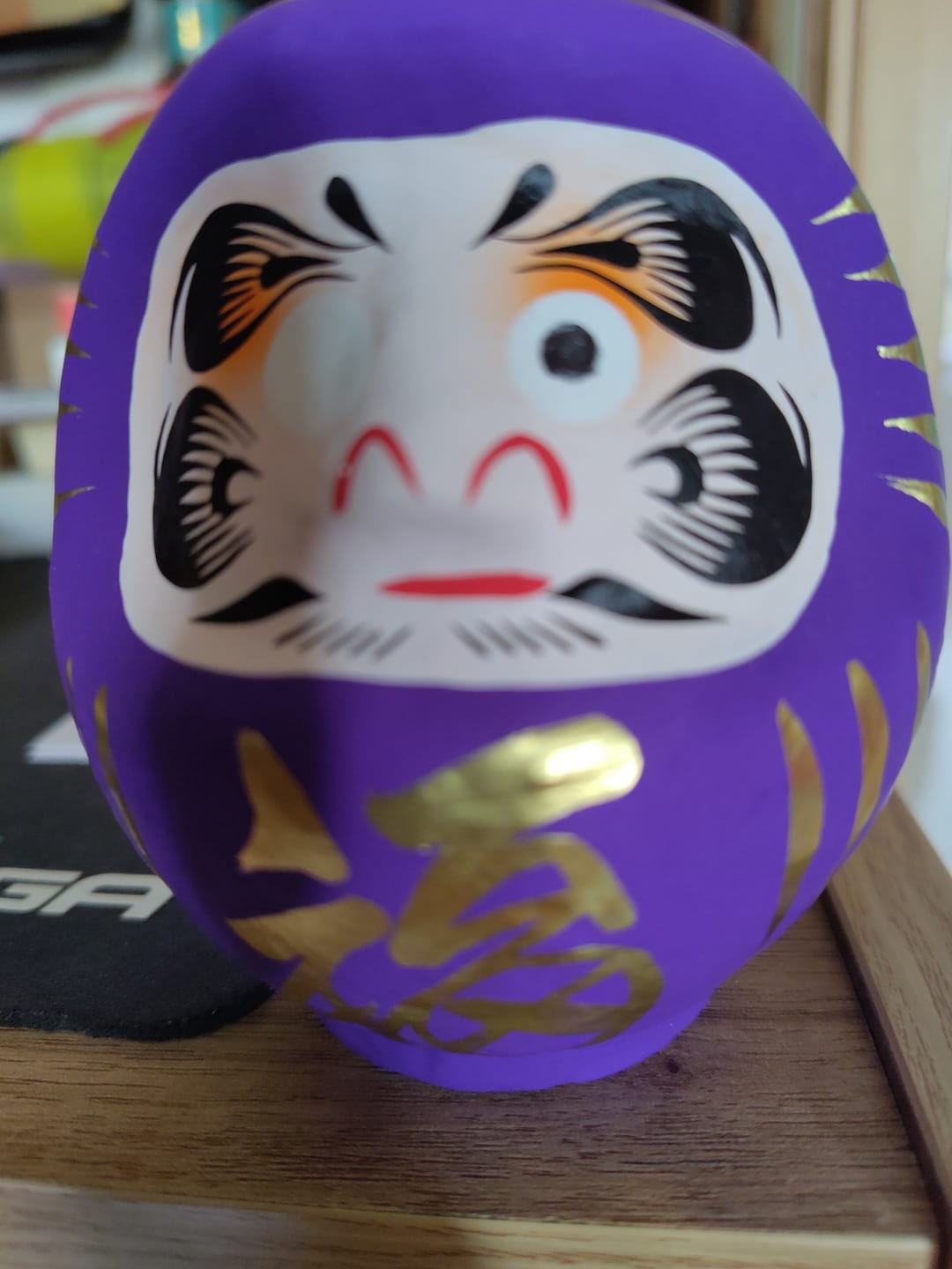 Customer photo review of Daruma Japonais Violet - 9 à 15 cm