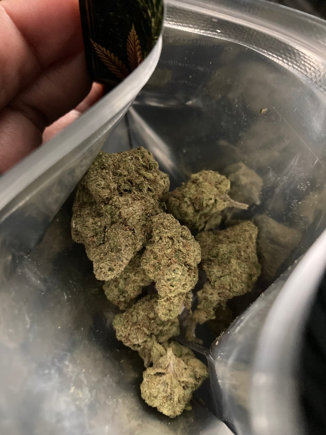 Customer photo review of Blackberry Diesel THCA Flower