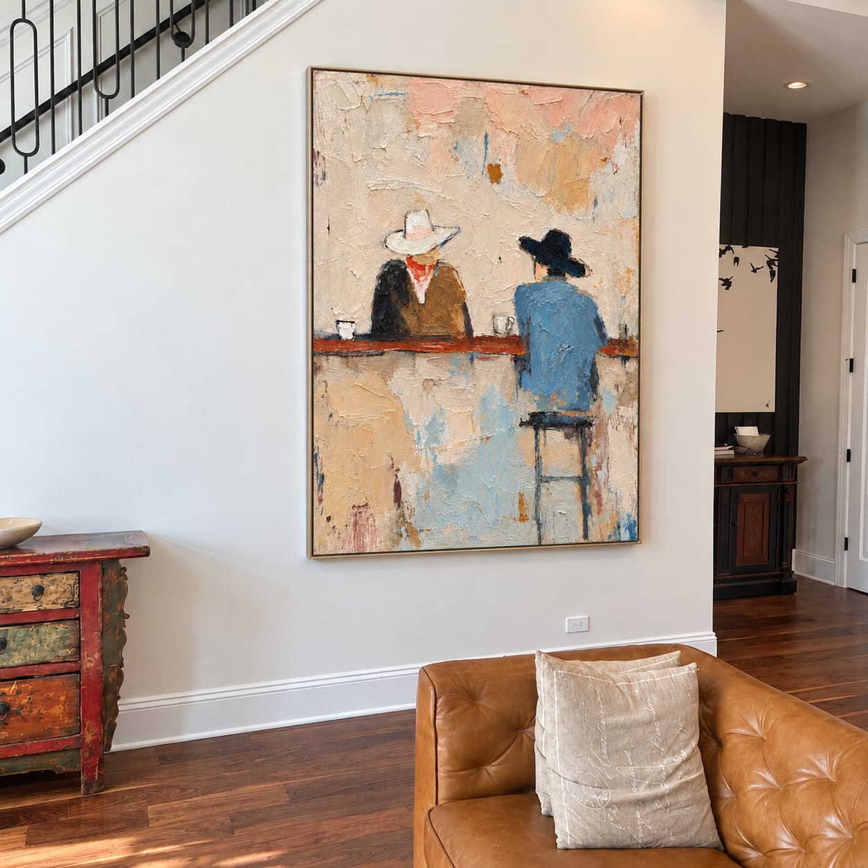 Customer photo review of Saloon Pause Wall Art