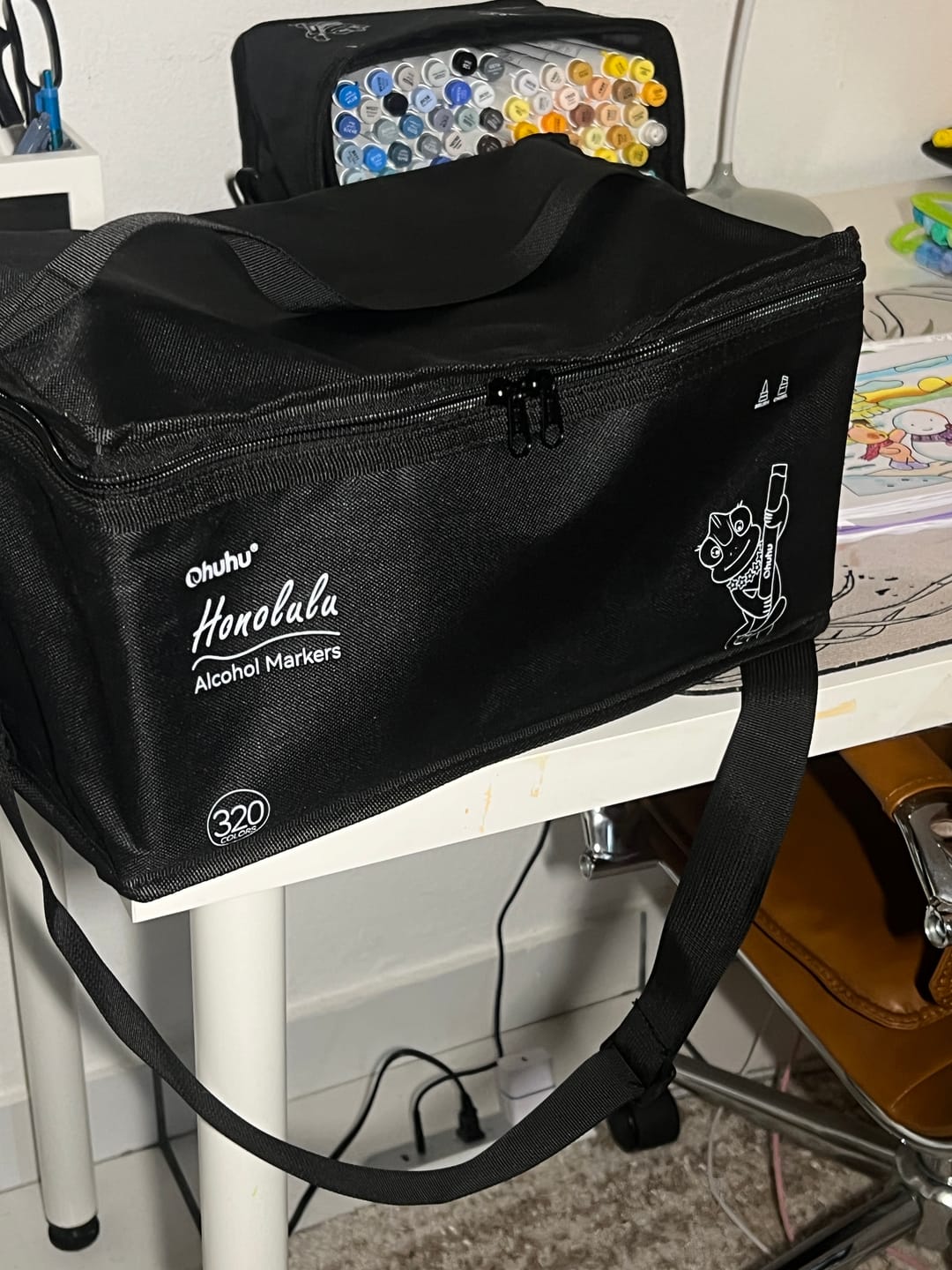 Customer photo review of Ohuhu Marker Bag for Oahu and Honolulu Series