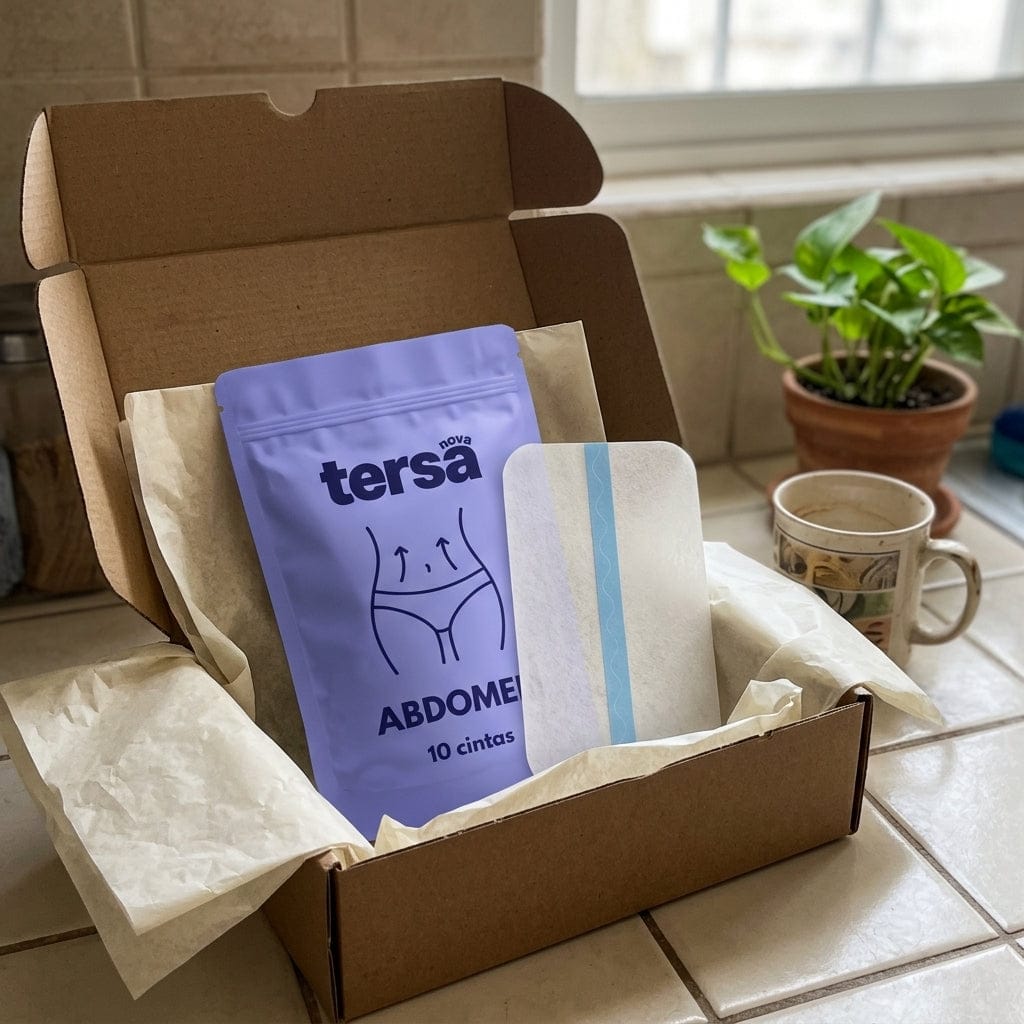 Customer photo review of Tersanova · Cintas lifting para el abdomen (10 cintas)