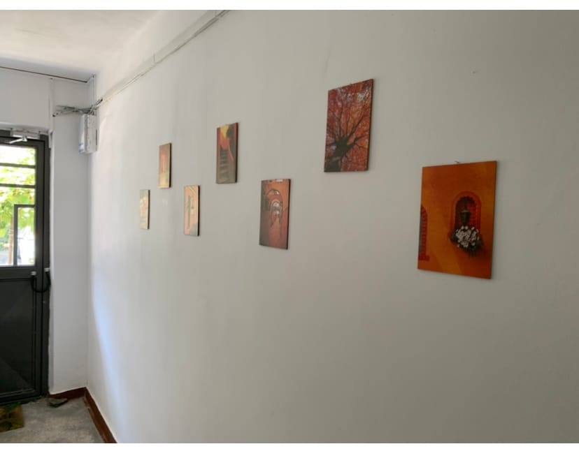 Customer photo review of Set 12 tablouri 12MDF38YS, portocaliu, 15x20 cm