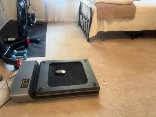 Customer photo review of Folding Walking Treadmill