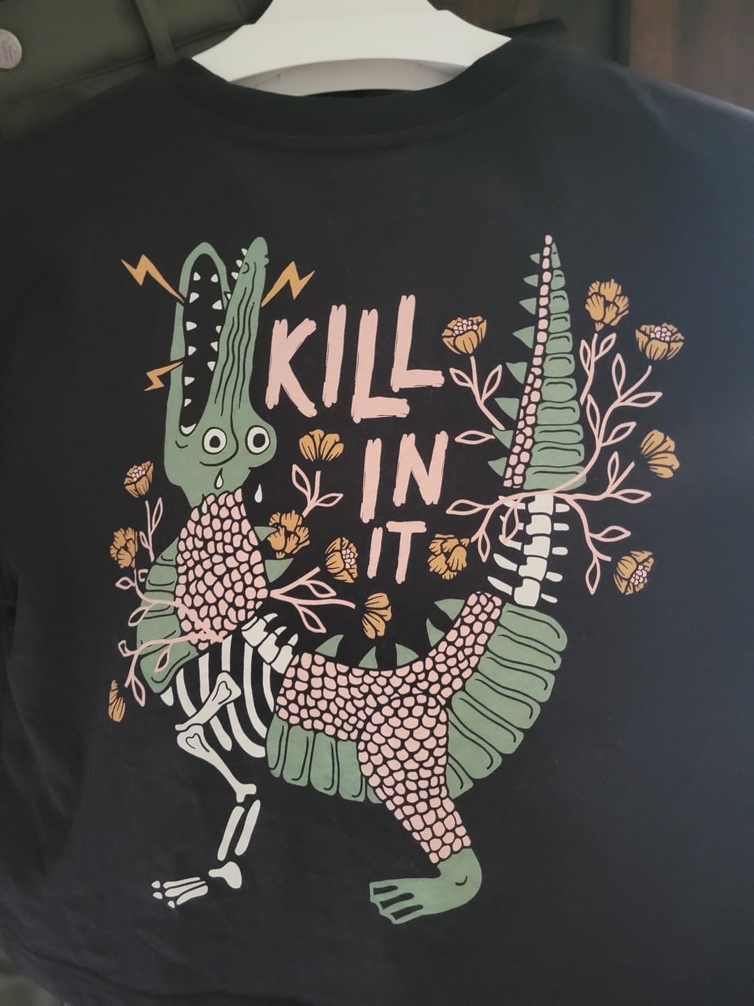 Customer photo review of Killin It T-Shirt