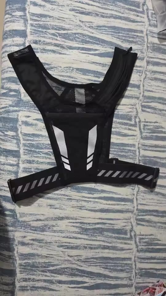 Customer photo review of Hands-Free Reflective Running Vest