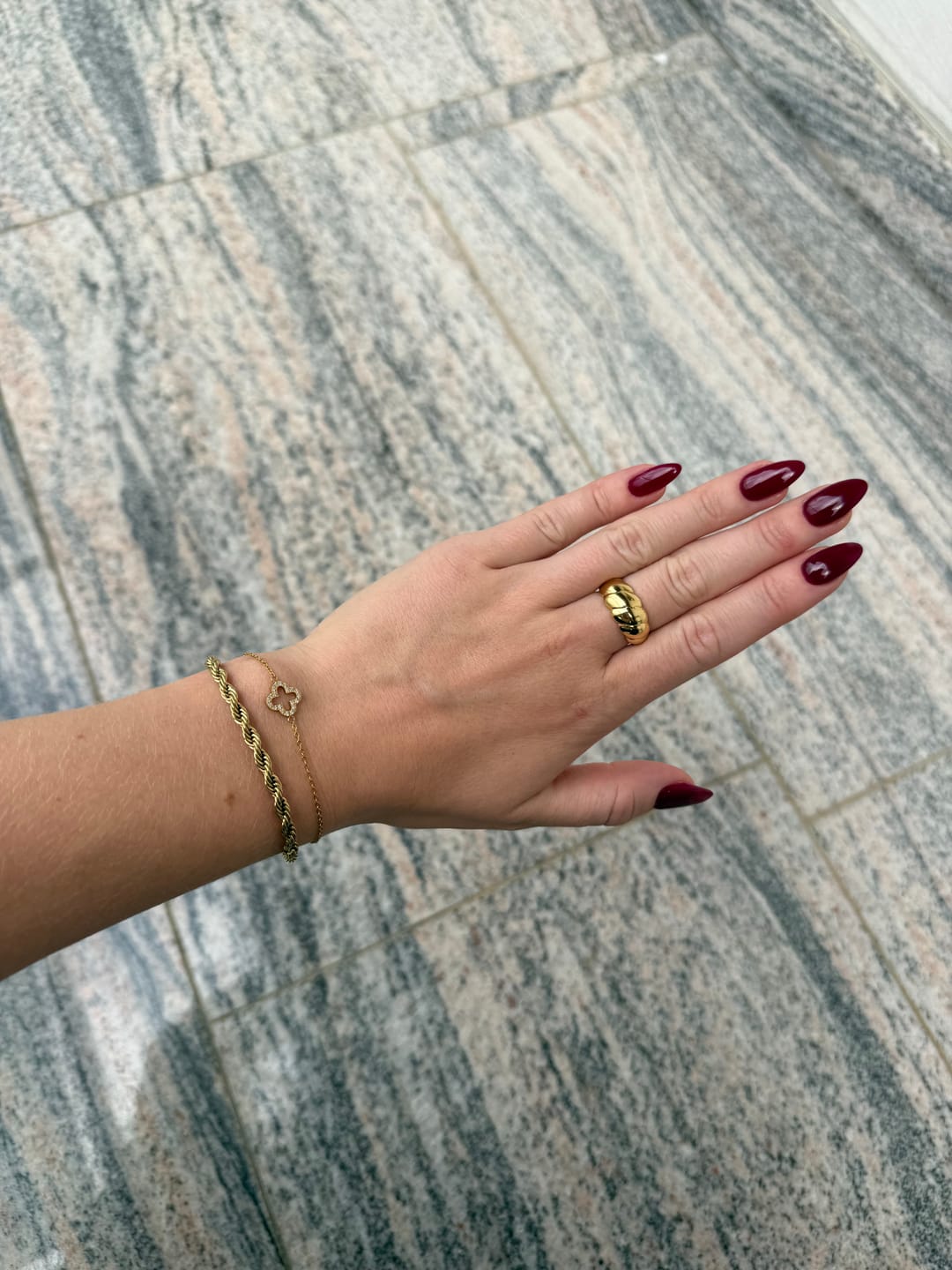 Customer photo review of Chunky Valencia Ring