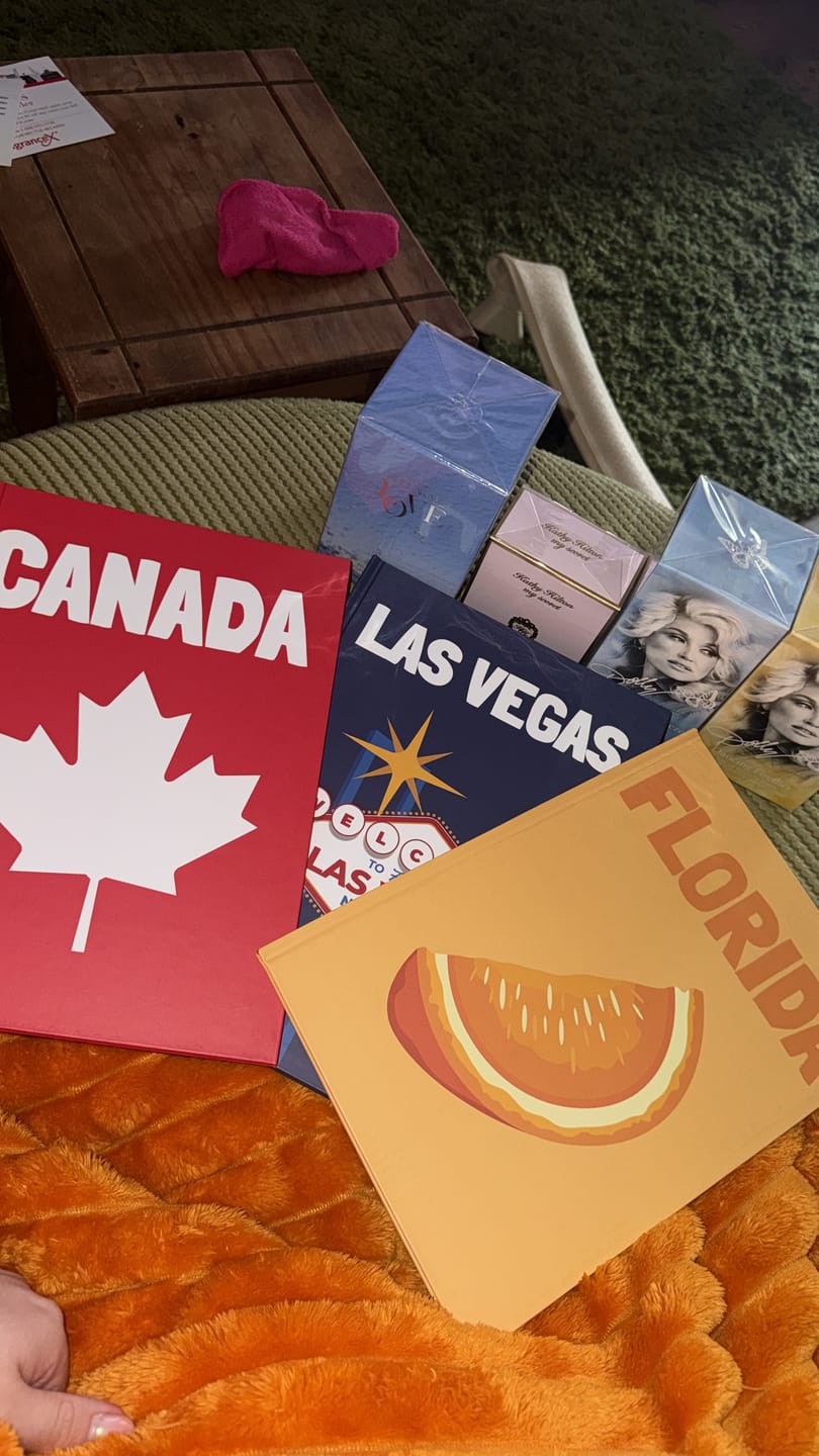 Customer photo review of Custom Travel Book