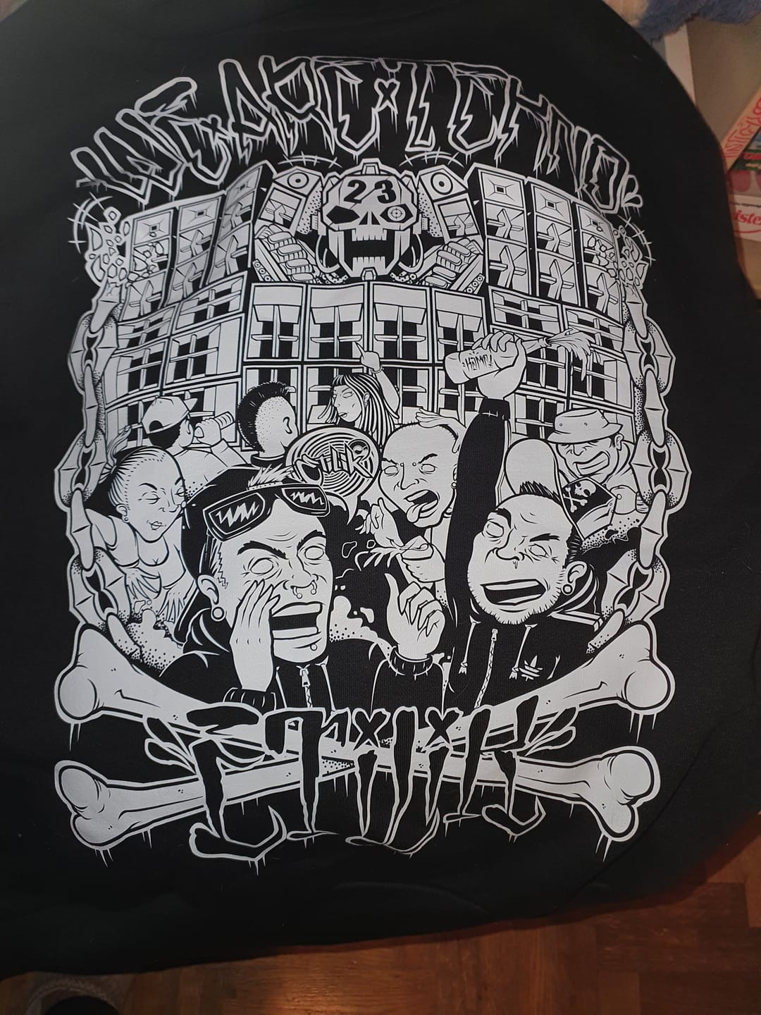 Customer photo review of We are Tekno - Hoodie