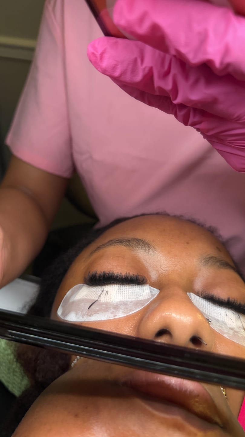 Customer photo review of VEYESINC Cashmere Lashes - 0.03MM