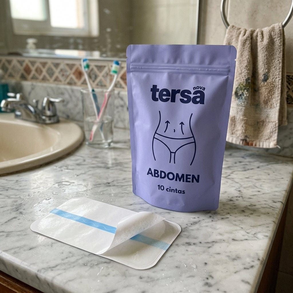 Customer photo review of Tersanova · Cintas lifting para el abdomen (10 cintas)