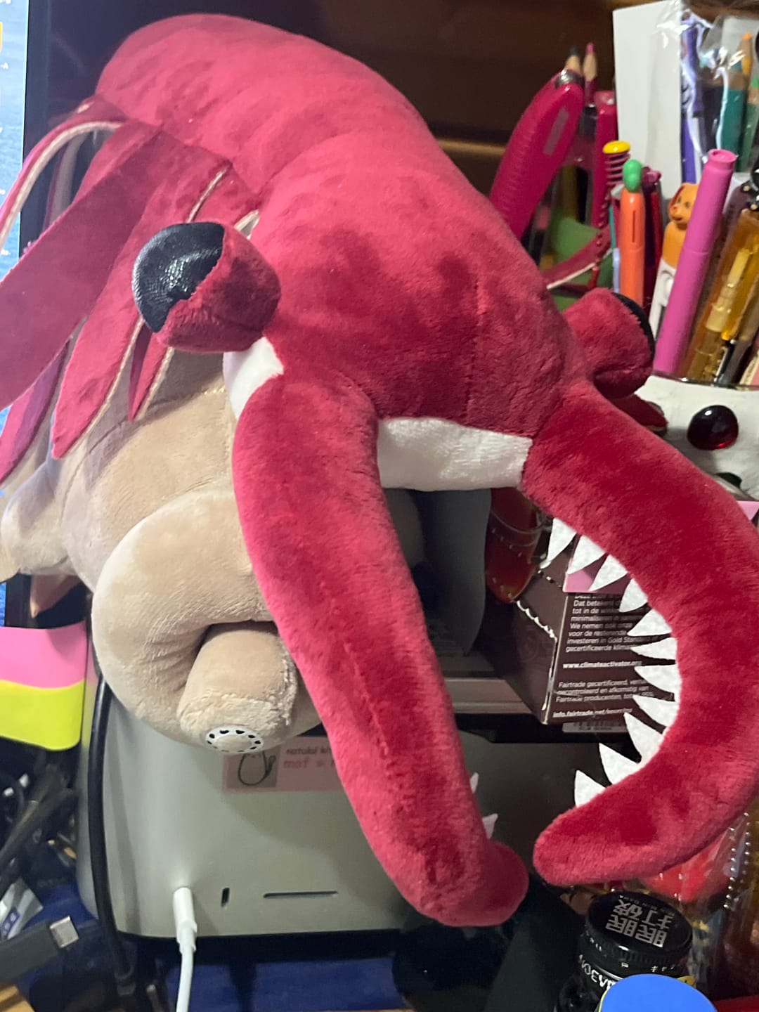 Customer photo review of Anomalocaris Arthropod Soft Stuffed Plush Toy