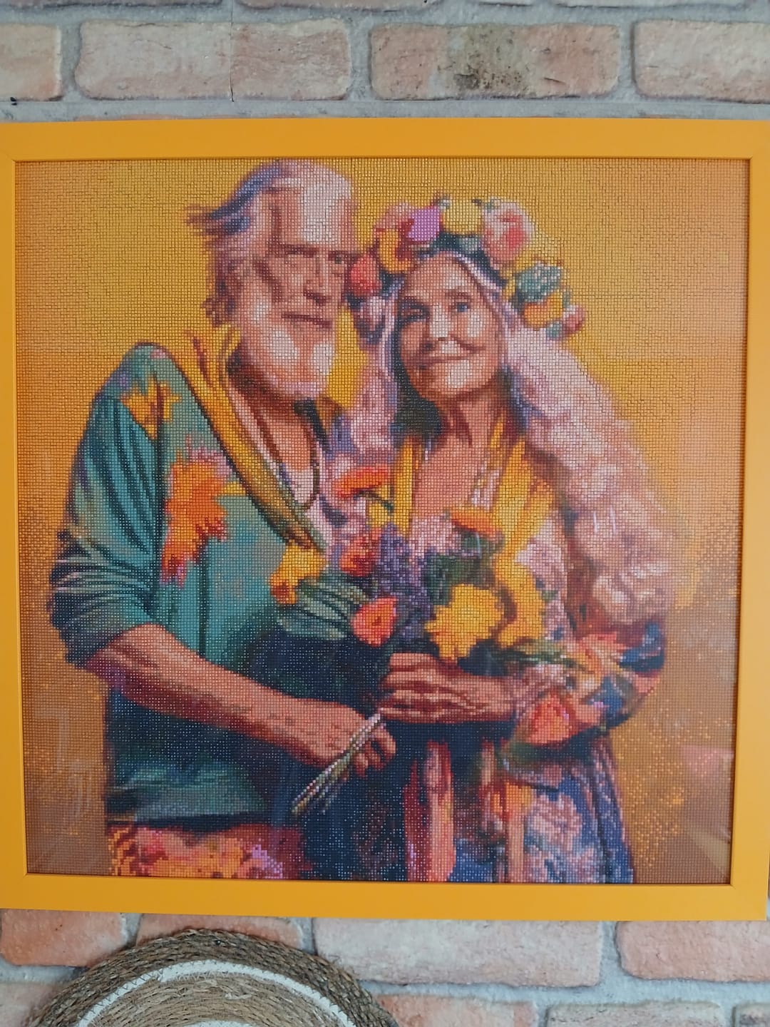 Customer photo review of Eigen Foto Diamond Painting