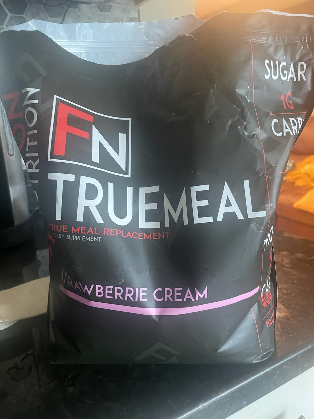 Customer photo review of True Meal Low Carb Meal Replacement