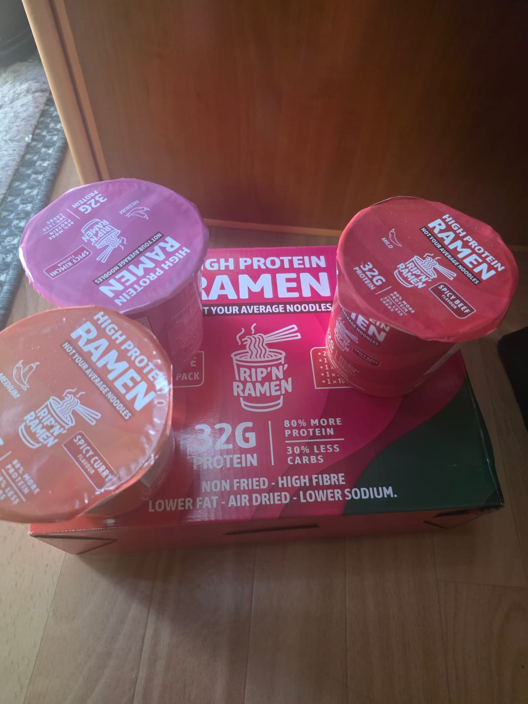 Customer photo review of Rip'N'Ramen 32G High Protein Ramen