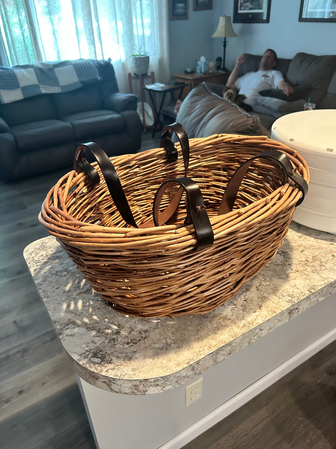 Customer photo review of The Oval Basket Course and Kit