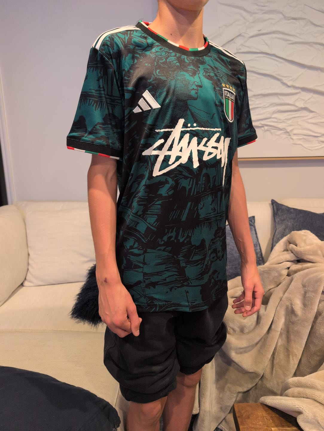 Customer photo review of ITALY AZZURO ERA x STUSSY PREMIUM KIT