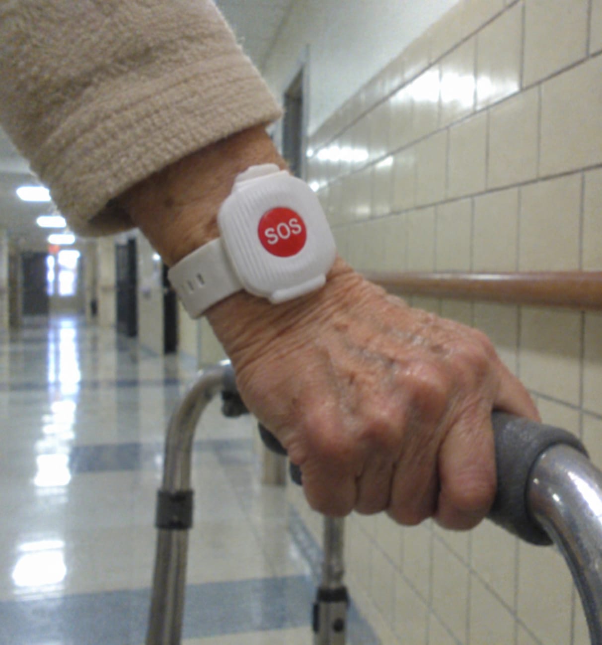 Customer photo review of Wearable SOS Button
