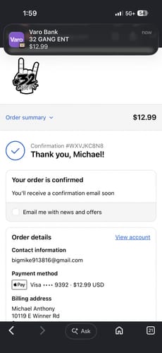Customer photo review of ($10) QUICK ENTRY