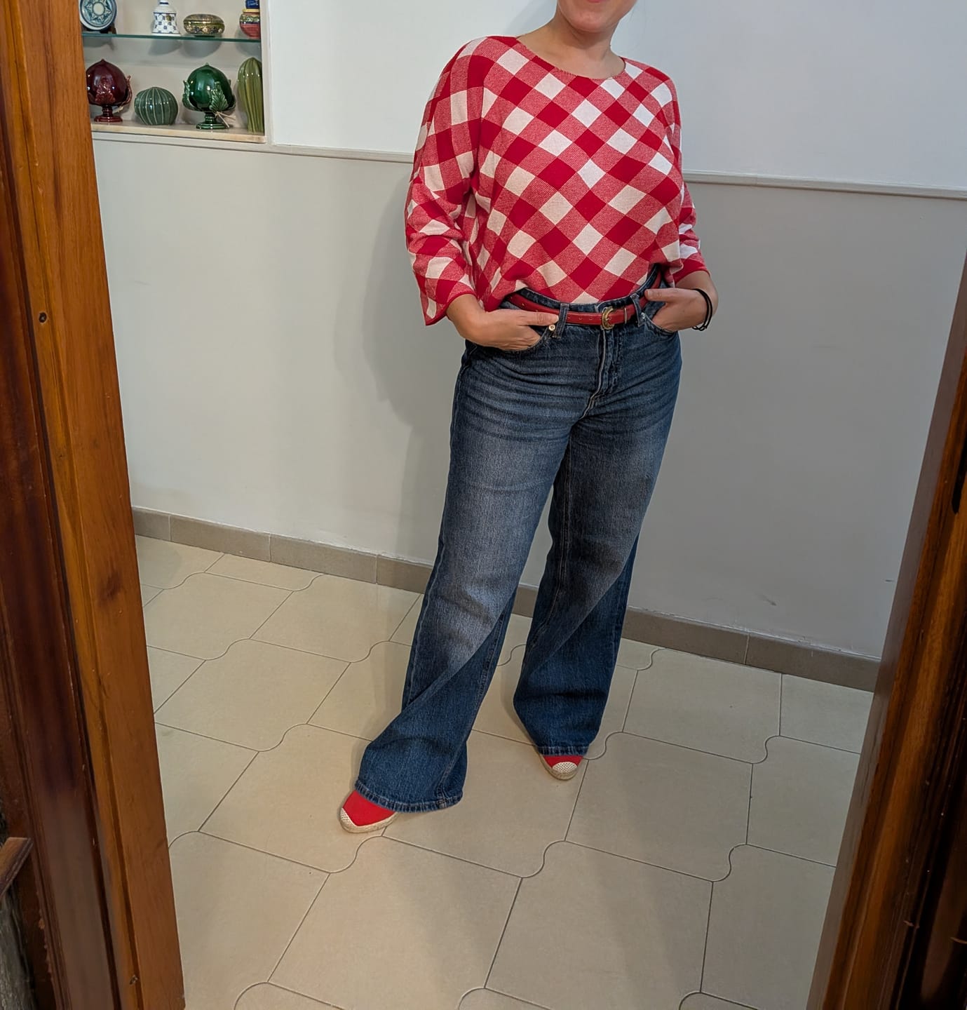 Customer photo review of JEANS TESSA MOVE DENIM MEDIO
