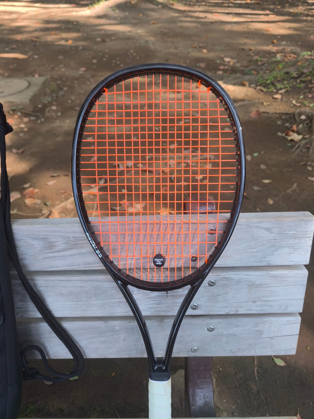 Customer photo review of Anti-Vibration Tennis ShockSorb Dampener - 2 Pack
