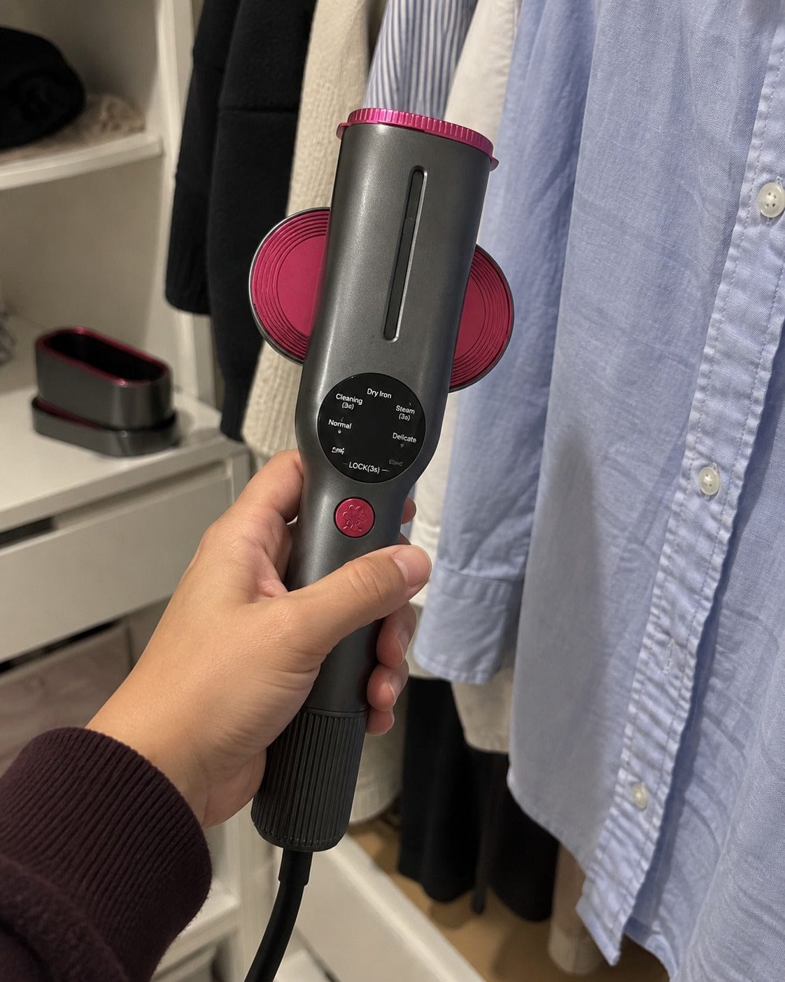 Customer photo review of IronSwift SteamerPro 2-in-1 Vaporizador y plancha