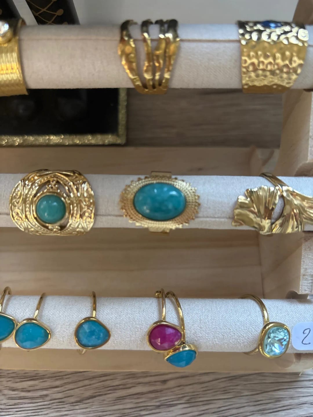 Customer photo review of Ruby's Horizon Ring