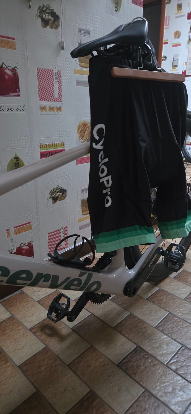 Customer photo review of Cuissard Vert pour VTT et Cyclisme - Évasion+