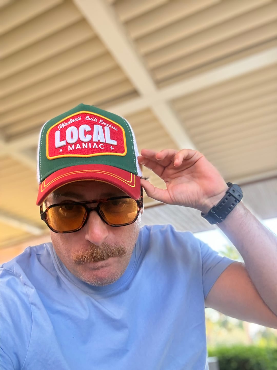 Customer photo review of Trucker Hat - Urban Collection - Local Maniac - Kırmızı