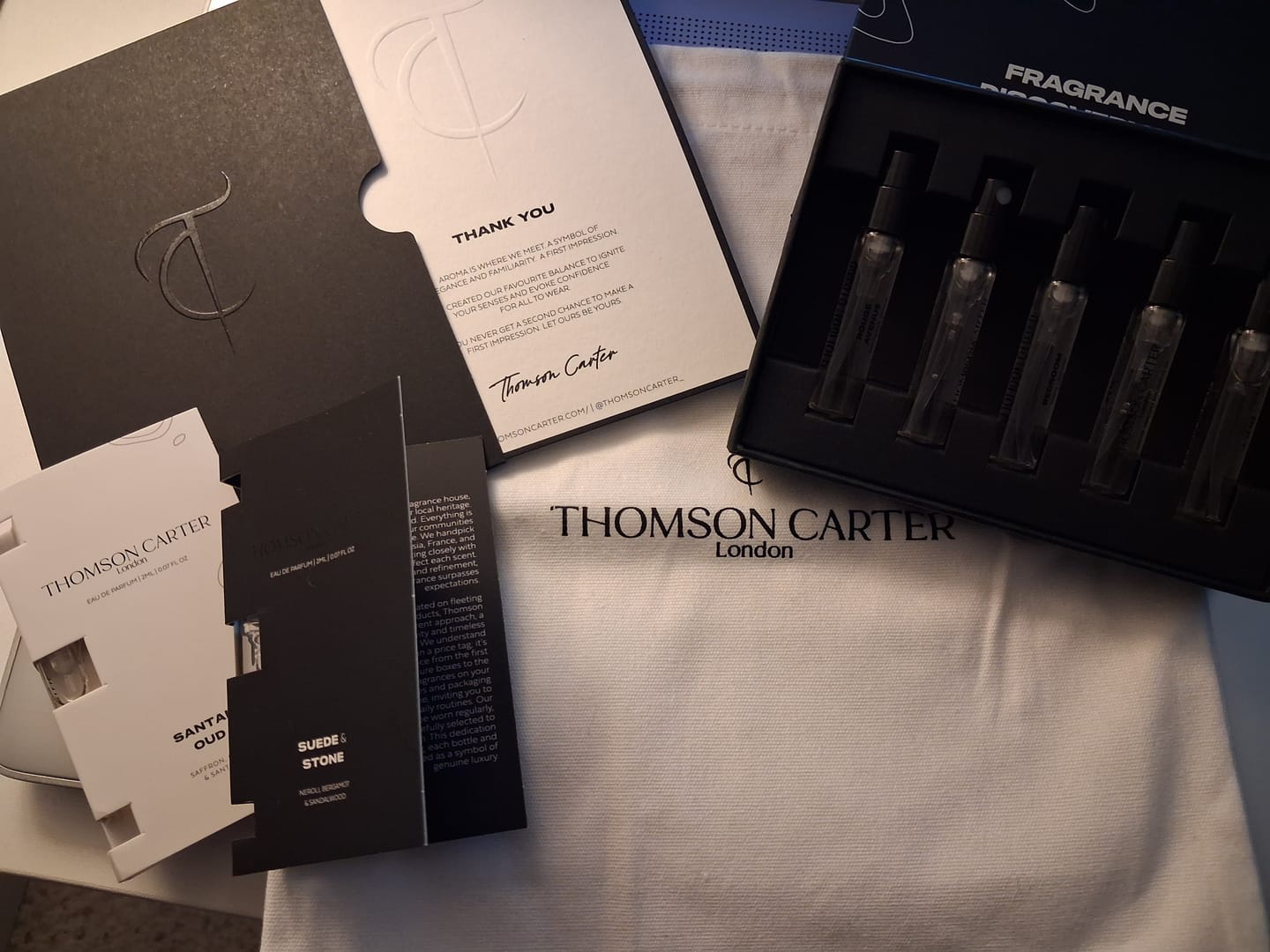 Customer photo review of Fragrance Discovery Kit | 5x 2ml | Eau de Parfum
