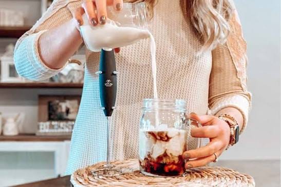 Customer photo review of BaristaPro 2-in-1 Coffee Frother