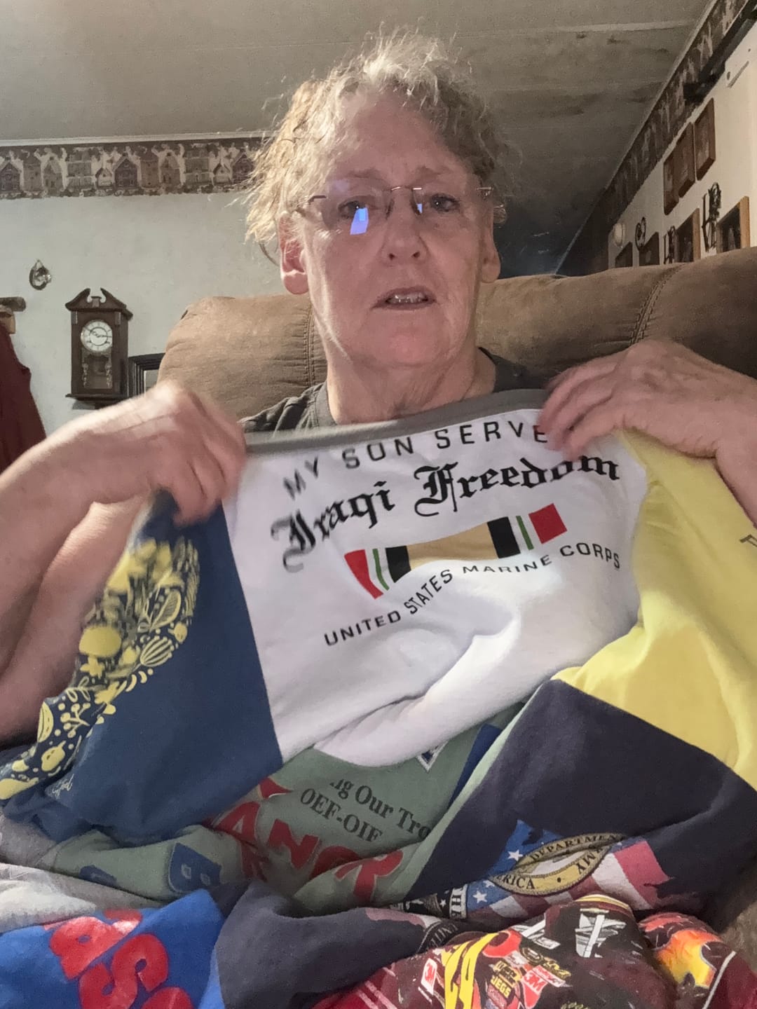 Customer photo review of Project Repat T-Shirt Quilt