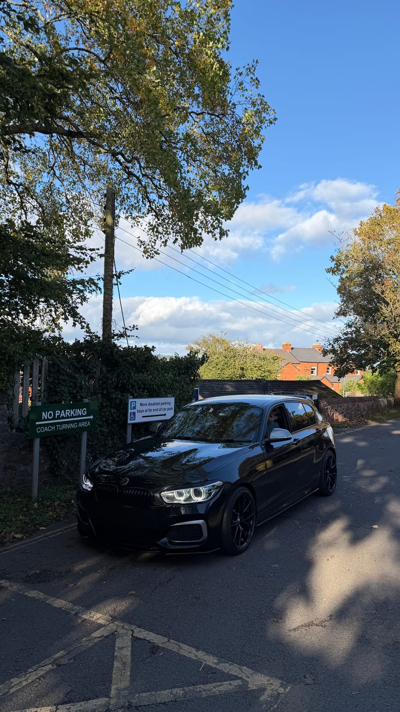 Customer photo review of 763m Satin Black 18” Alloys
