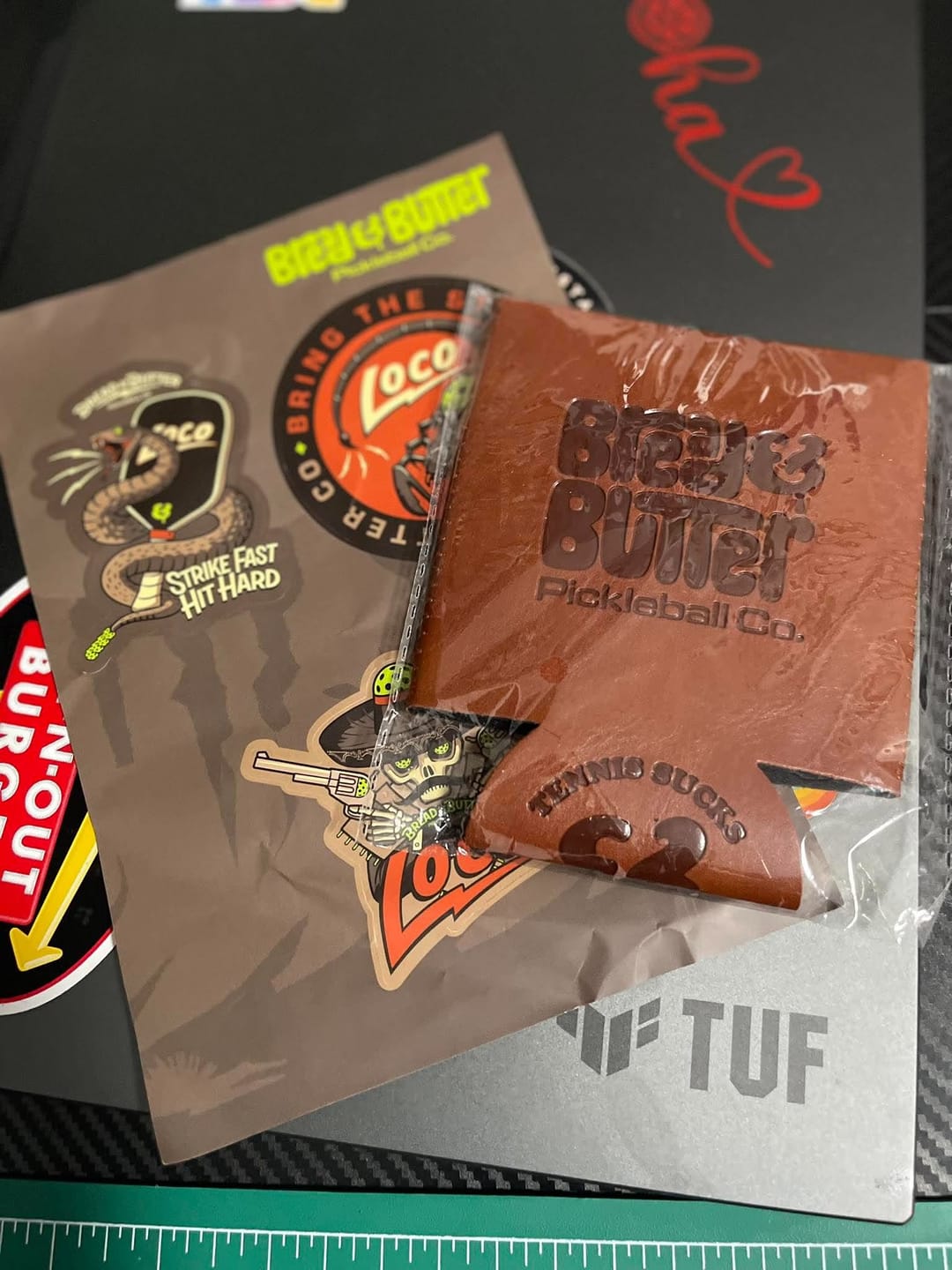 Customer photo review of Bread and Butter Sticker Loco 3 Pack