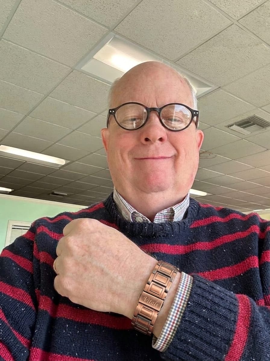 Customer photo review of Copper Bracelet