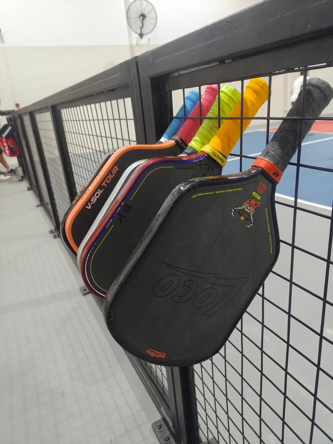 Customer photo review of The Loco 16mm Pickleball Paddle Hybrid