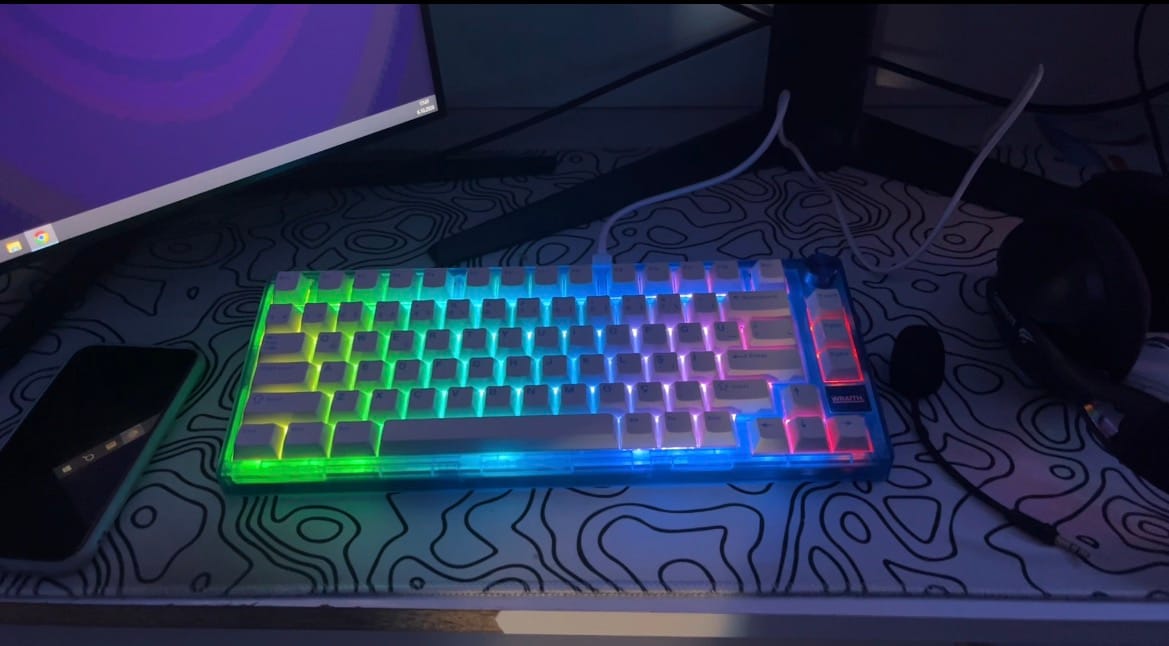 Customer photo review of Wraith W75 V2 Klavye (Manyetik Switch / HE)