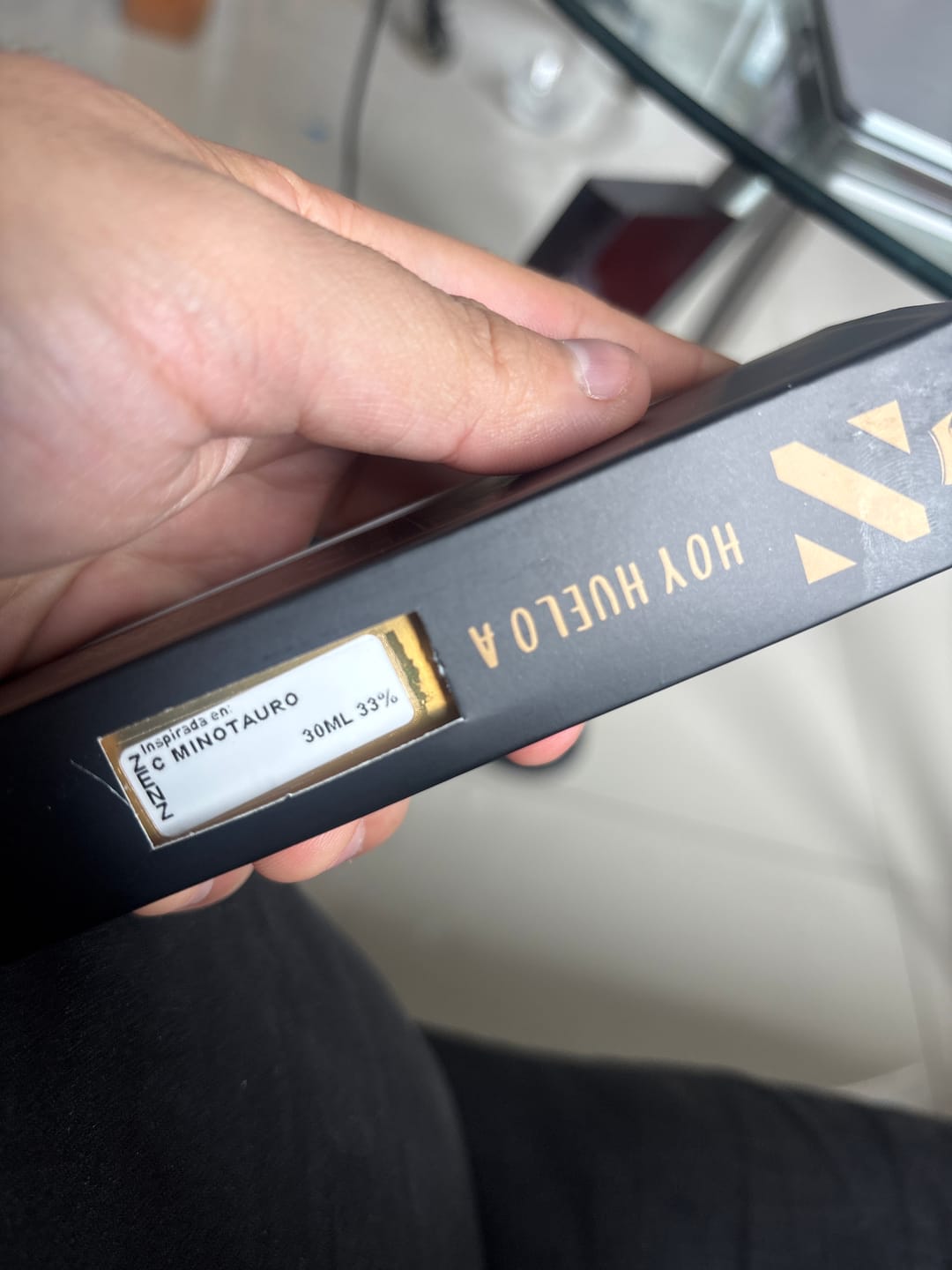 Customer photo review of Perfume Tendencia C MINOTAURO zenz