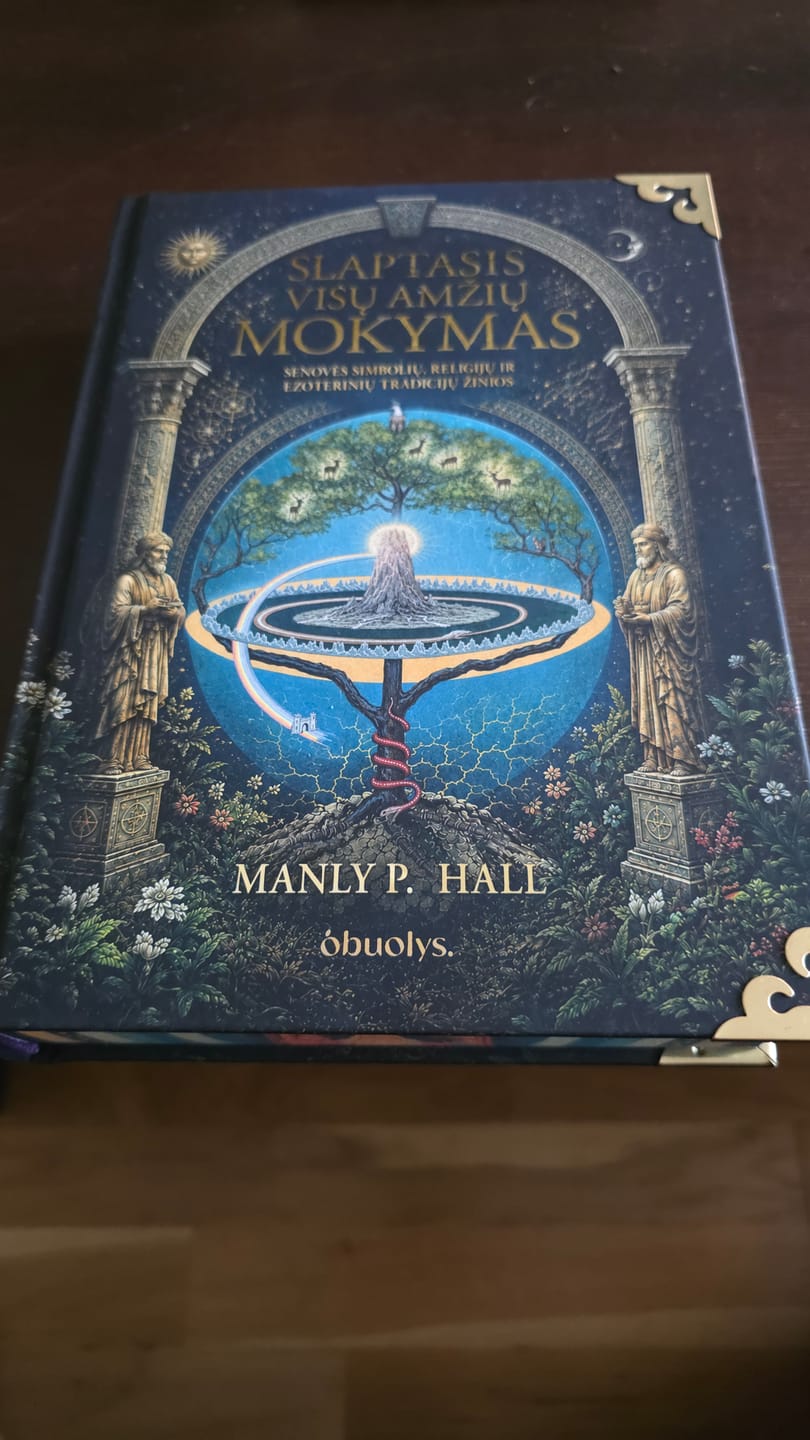 Customer photo review of Slaptasis visų amžių mokymas: senovės simbolių, religijų ir ezoterinių tradicijų žinios