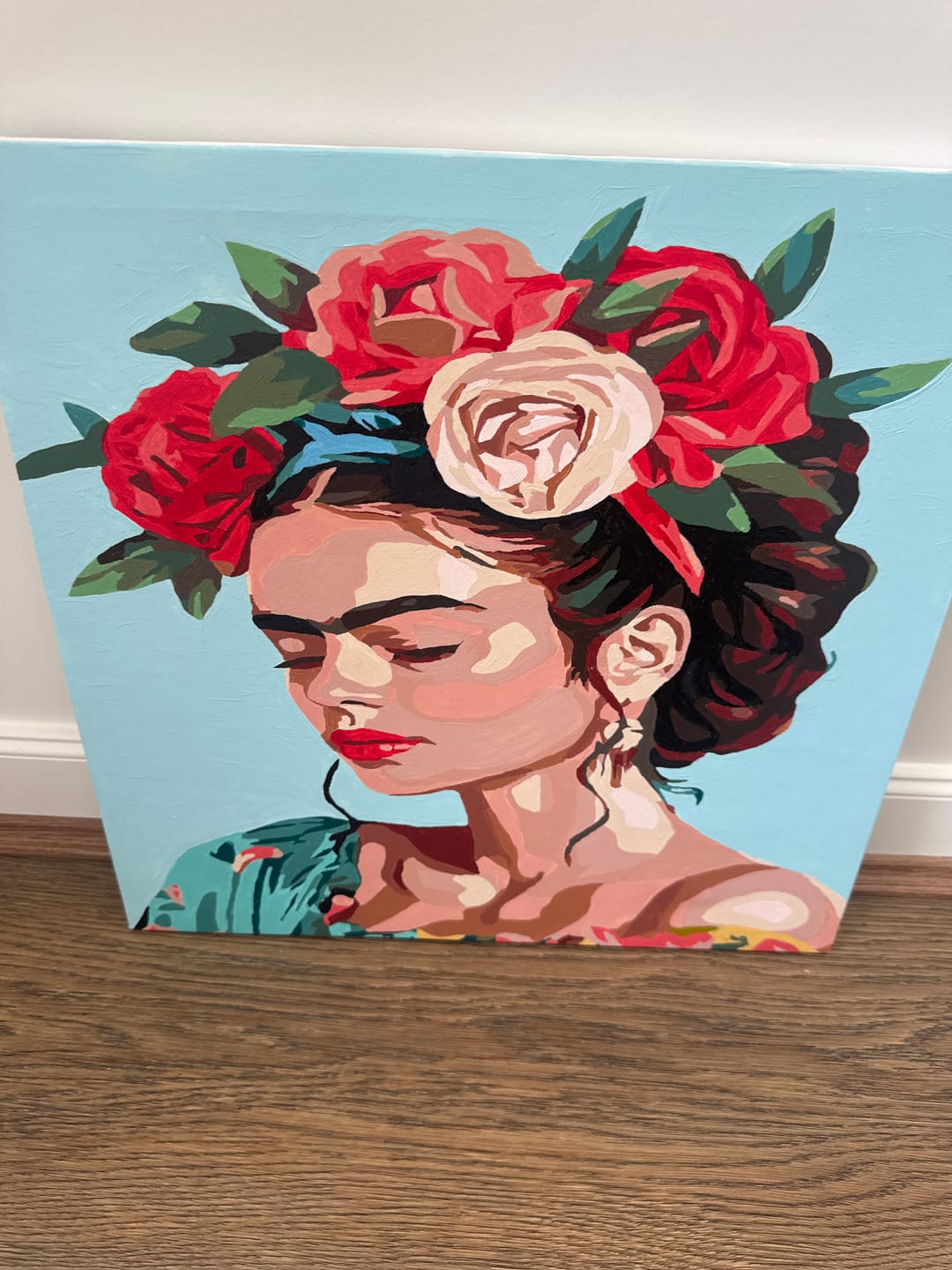 Customer photo review of Frida Kahlo (Paint by Numbers)