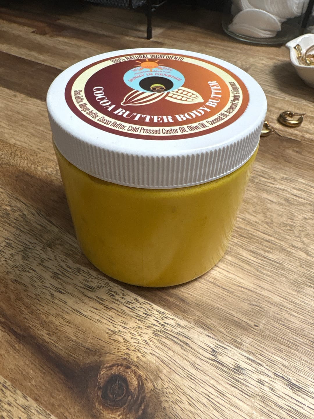 Customer photo review of Cocoa Butter Body Butter